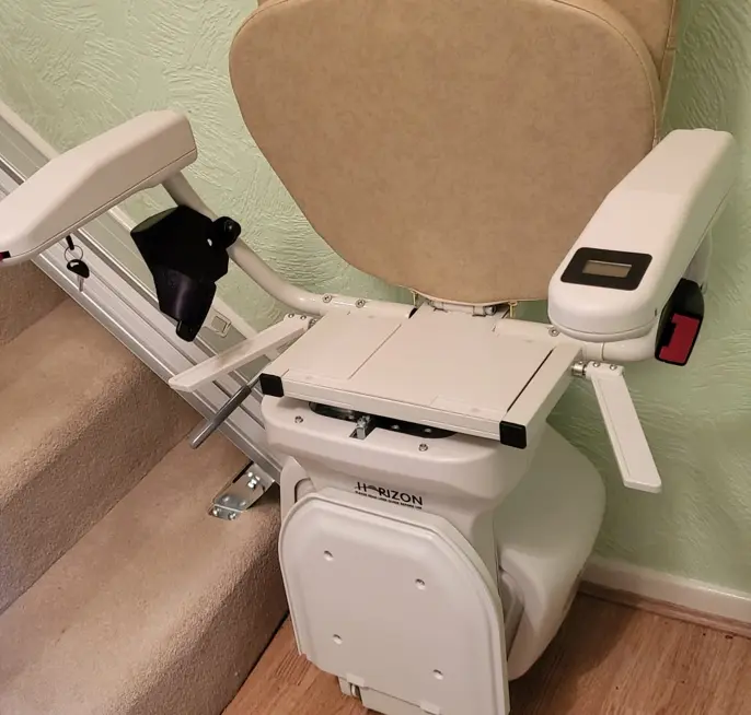 Straight Stairlift Installation P9 Straight Stairlift Installation